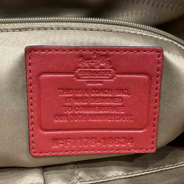 コーチ マディソン ナイロン レザー 2WAY バッグ