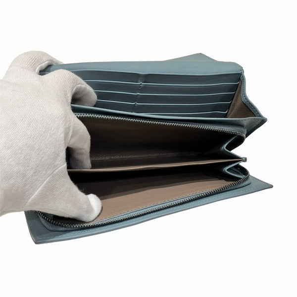 ボッテガ ヴェネタ イントレチャート チェッカー コンチネンタル ウォレット