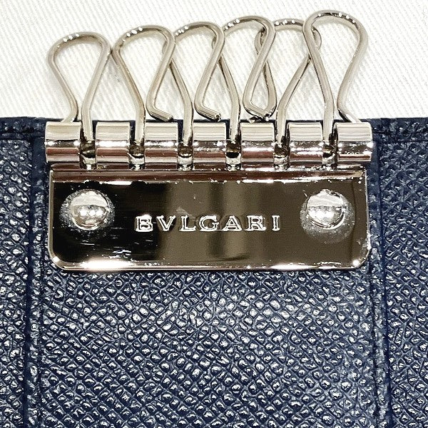 ブルガリ BVLGARI マン カーフ レザー キーケース