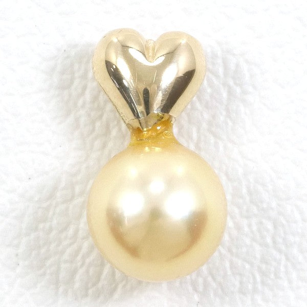 14K イエロー ゴールド パール ペンダント