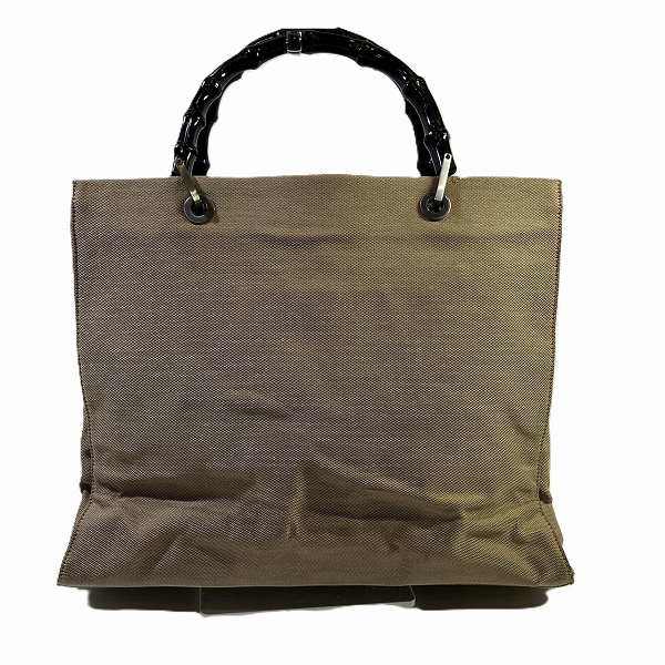 グッチ バンブー ナイロンキャンバス トートバッグ