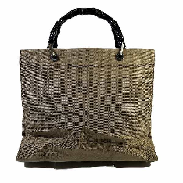 グッチ バンブー ナイロンキャンバス トートバッグ