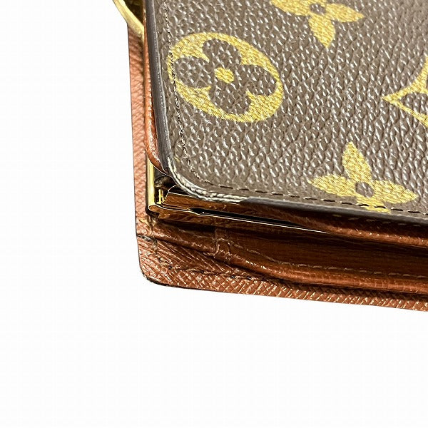 ルイヴィトン ポルトモネビエヴィエノワ モノグラム 二つ折り財布