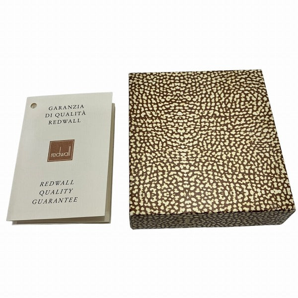 ボルボネーゼ スエードレザー 二つ折り財布