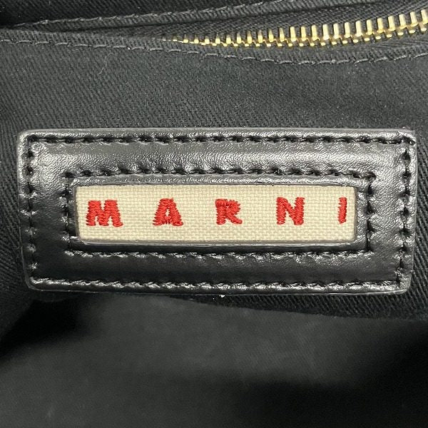 マルニ マルセル キャンバスハンドバッグ