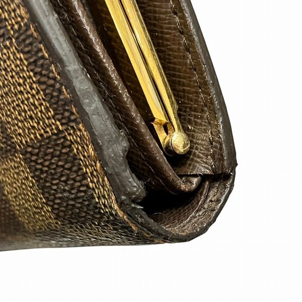 ルイヴィトン ポルトフォイユヴィエノワ ダミエ 二つ折り財布