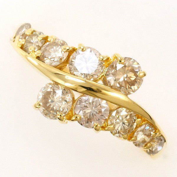 Au750 イエロー ゴールド リング