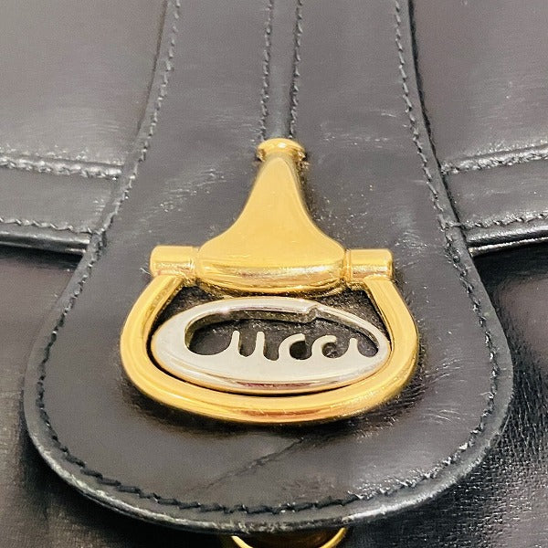 グッチ レザーショルダーバッグ