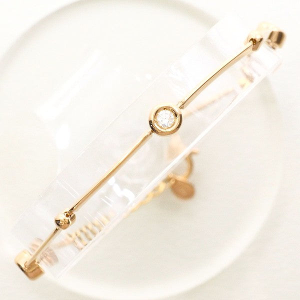 Au750 ピンク ゴールド ダイヤモンド ブレスレット