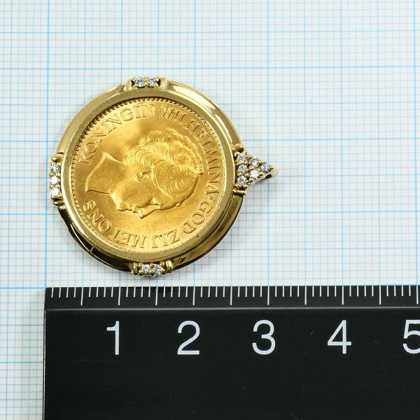 Wilhelmina ゴールド コイン Au900 Au750 ペンダント