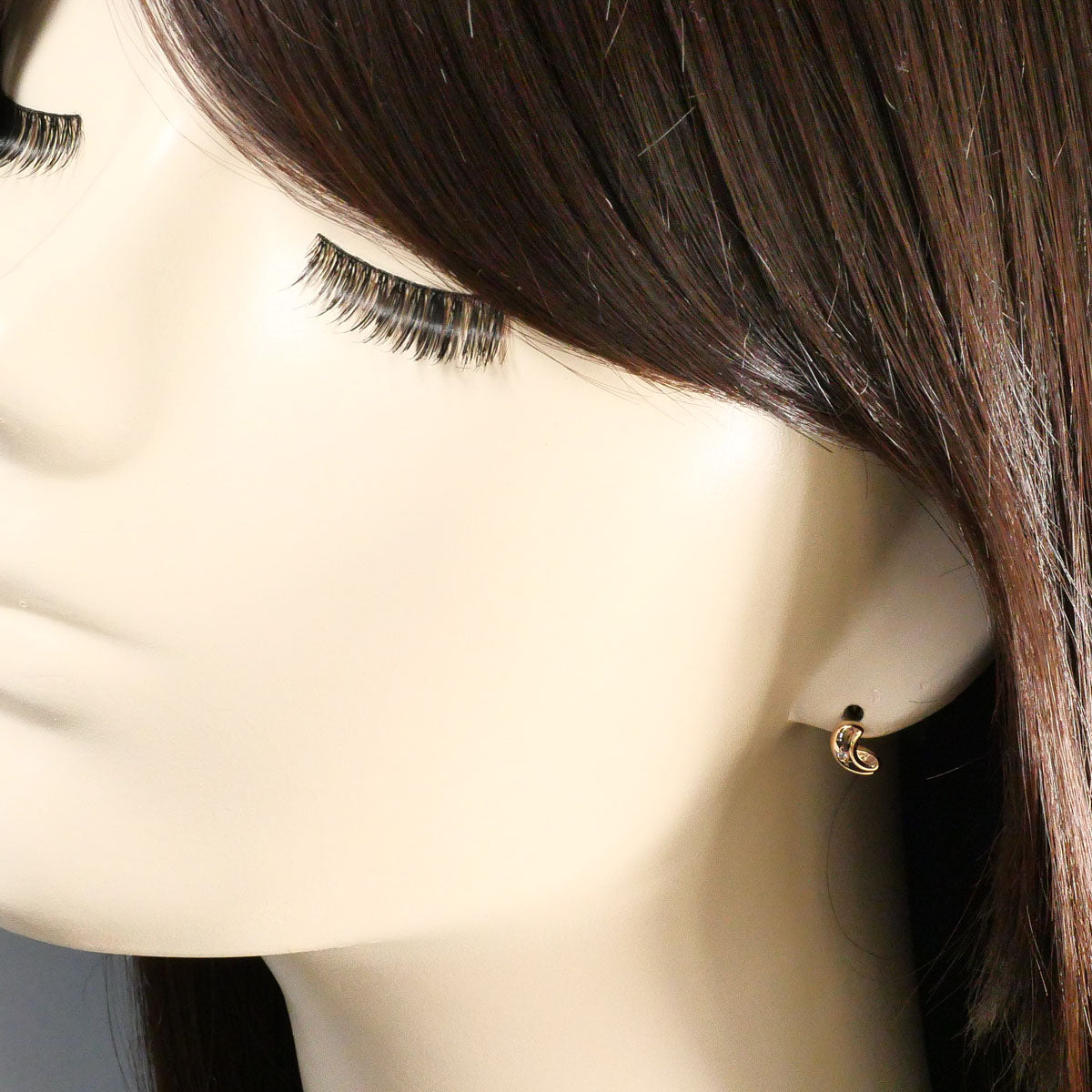 エステール K18PG ダイヤモンド ピアス