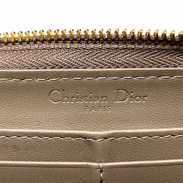 ディオール レディディオール パテントカーフ 長財布