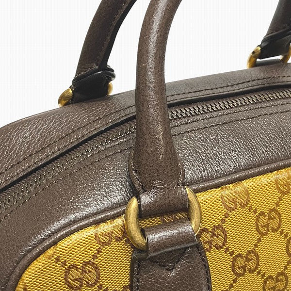 グッチ ミニダッフル GGクリスタル ボストンバッグ