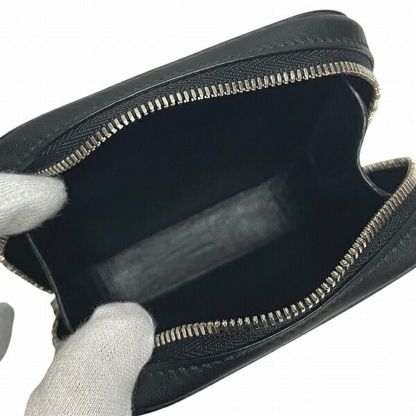バレンシアガ CASH ZIP PHONE HOLDER レザーショルダーバッグ