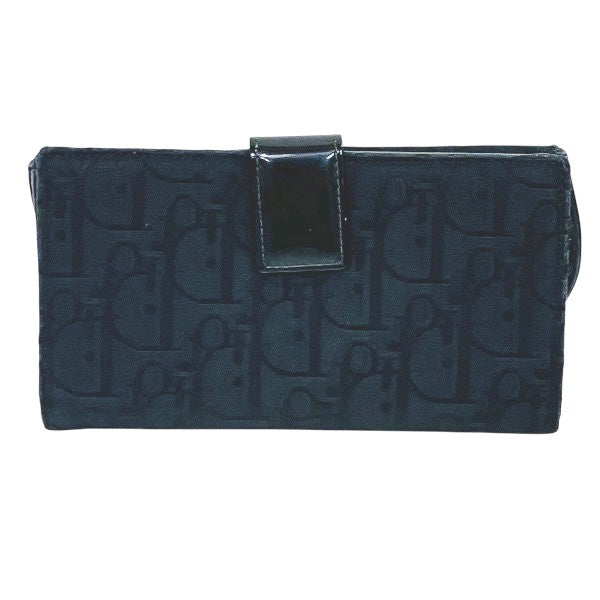 ディオール トロッター ナイロン レザー 長財布