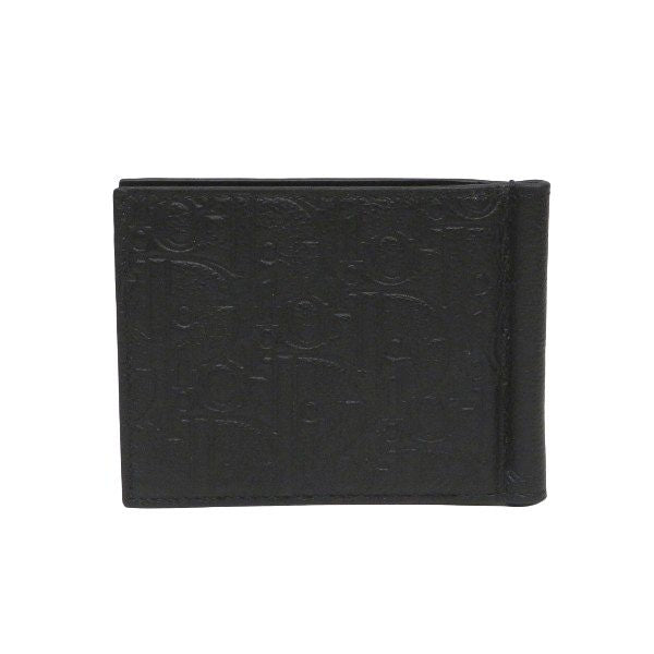 ディオール オブリーク ジャカード カーフスキン 二つ折り財布