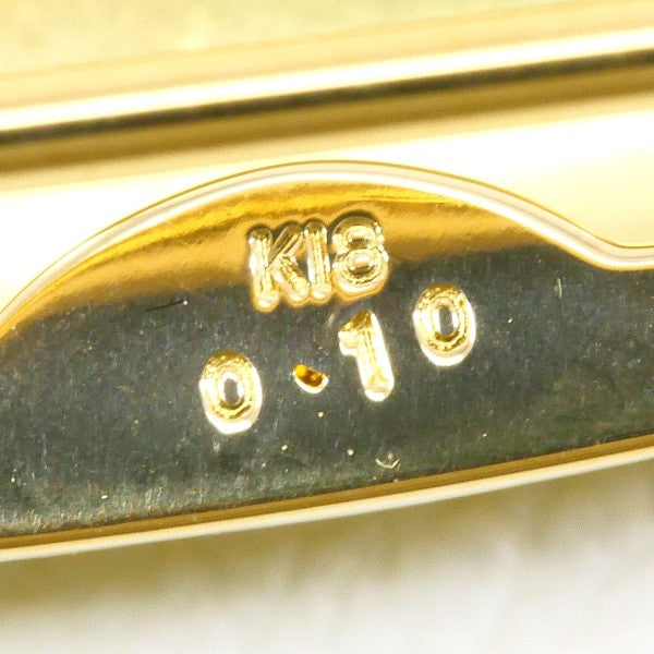 Au750イエローゴールド 南洋真珠 ダイヤモンド ブローチ