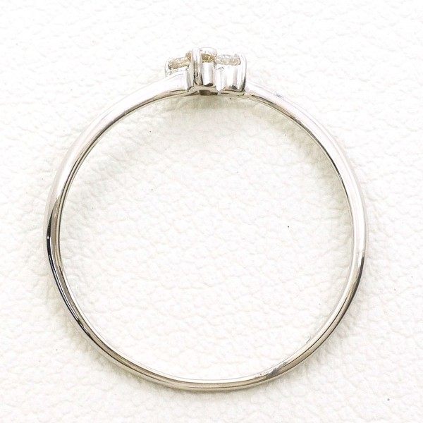 K10ホワイトゴールドダイヤモンドリング