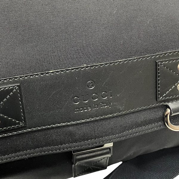 グッチ シェリー キャンバスレザーショルダーバッグ
