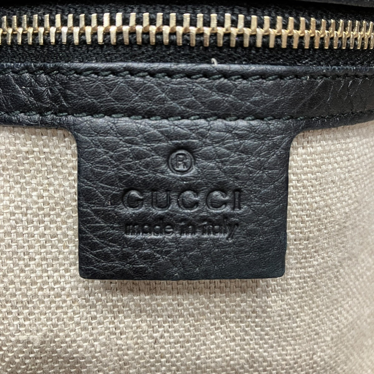 グッチ レザー パイソン トートバッグ