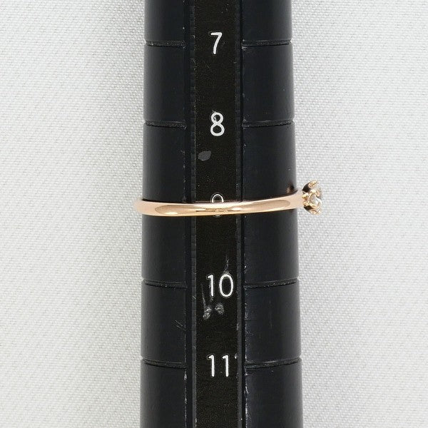 K10ピンクゴールドダイヤモンドリング