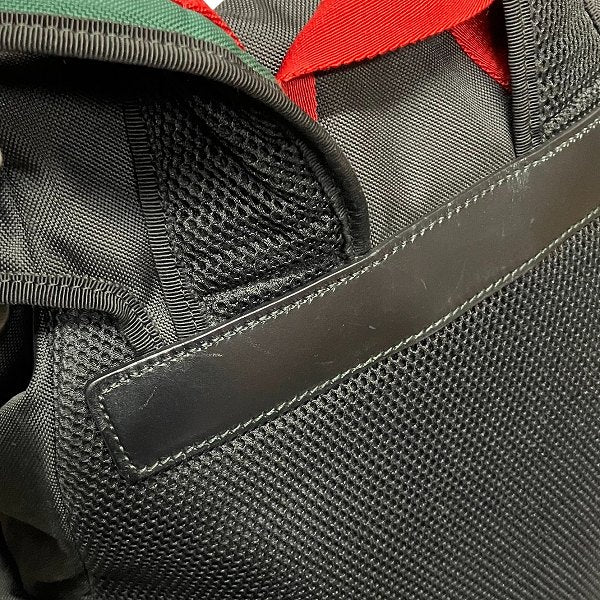 グッチ エンブロイダリータイガー キャンバスバックパック