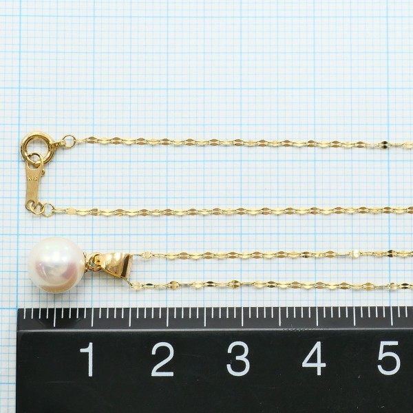Au750パールネックレス