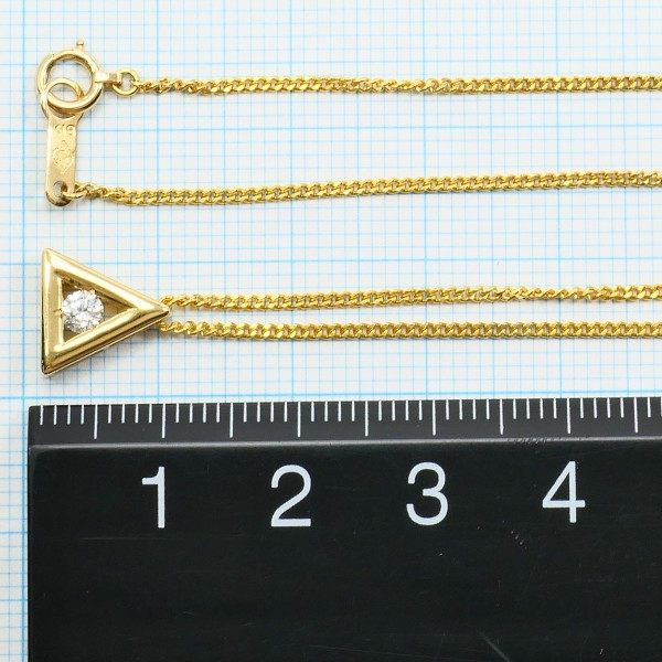 Au750 ダイヤモンドネックレス