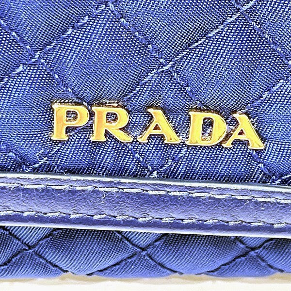 プラダ ナイロンキルティング 長財布