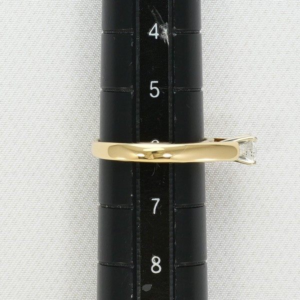 14Kイエローゴールドダイヤリング