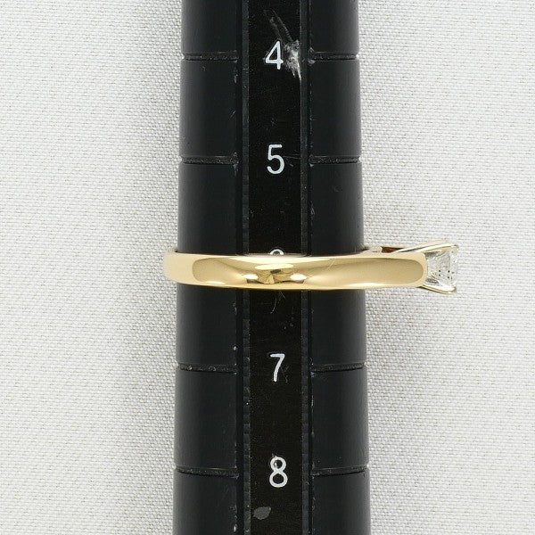 14K イエローゴールド ダイヤ リング