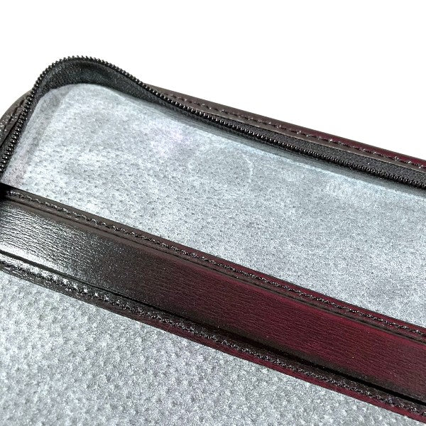 ロエベ アナグラム レザー クラッチバッグ