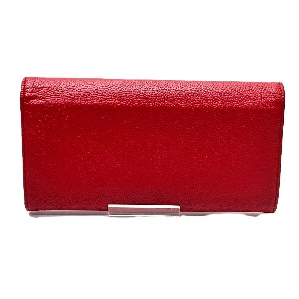 シャネル レザー長財布