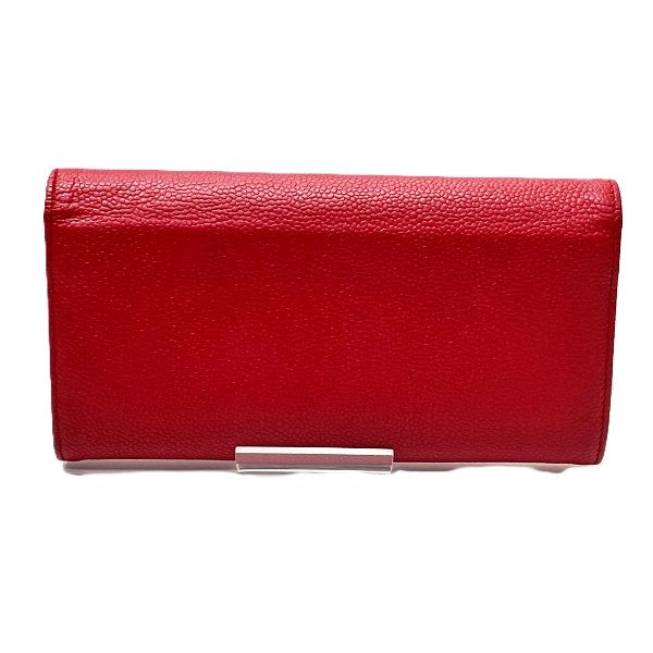 シャネル レザー長財布