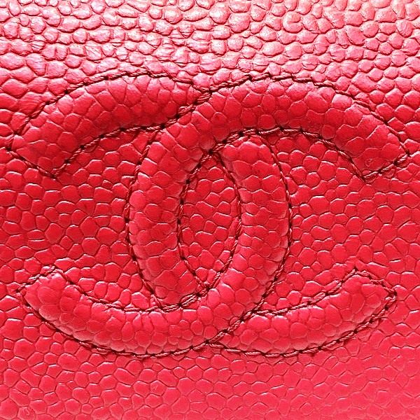 シャネル レザー長財布