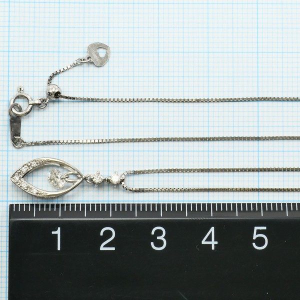 Au750 ダイヤモンドネックレス