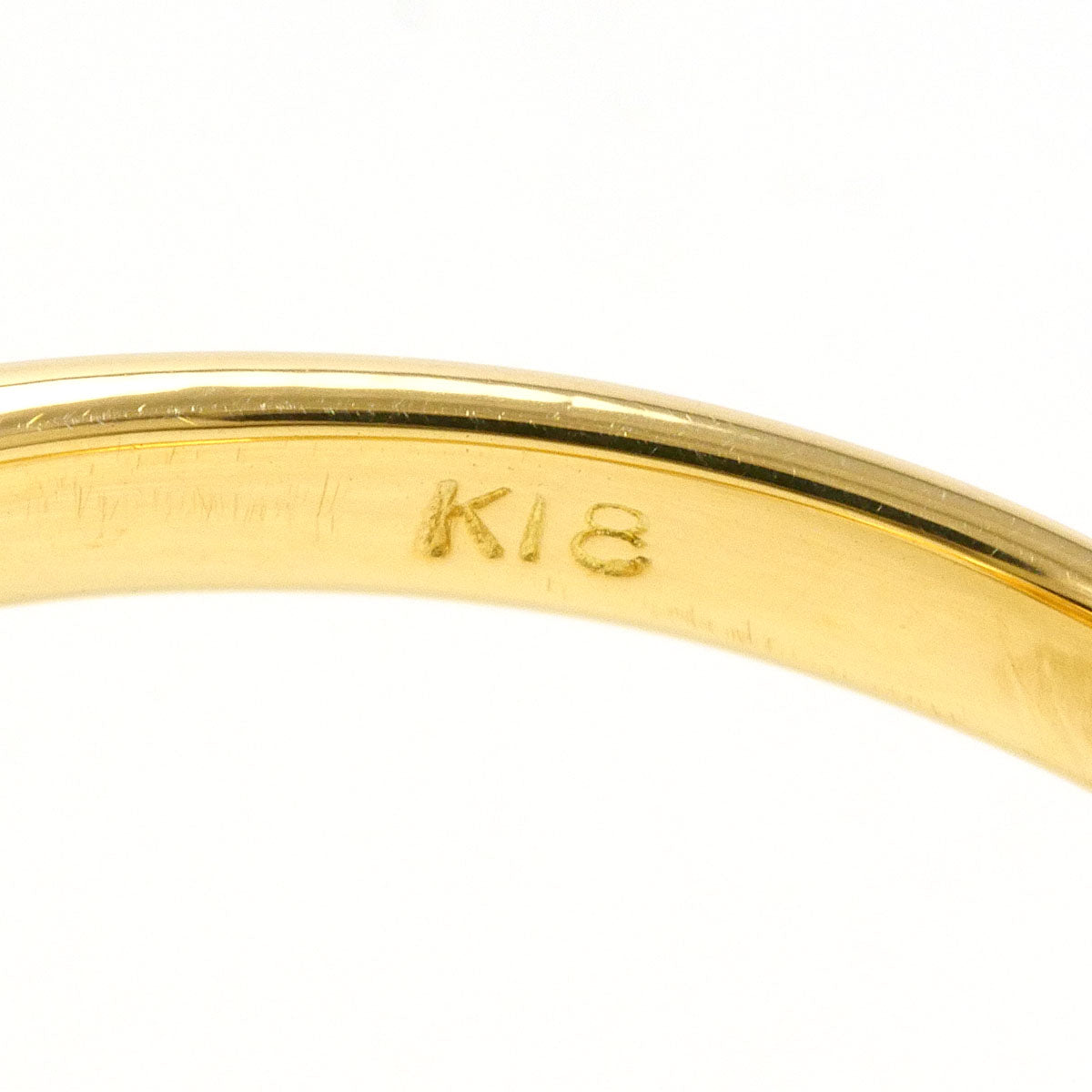 K18YG ダイヤモンド アコヤ真珠 リング