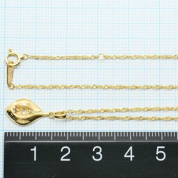 Au750 ダイヤ ネックレス