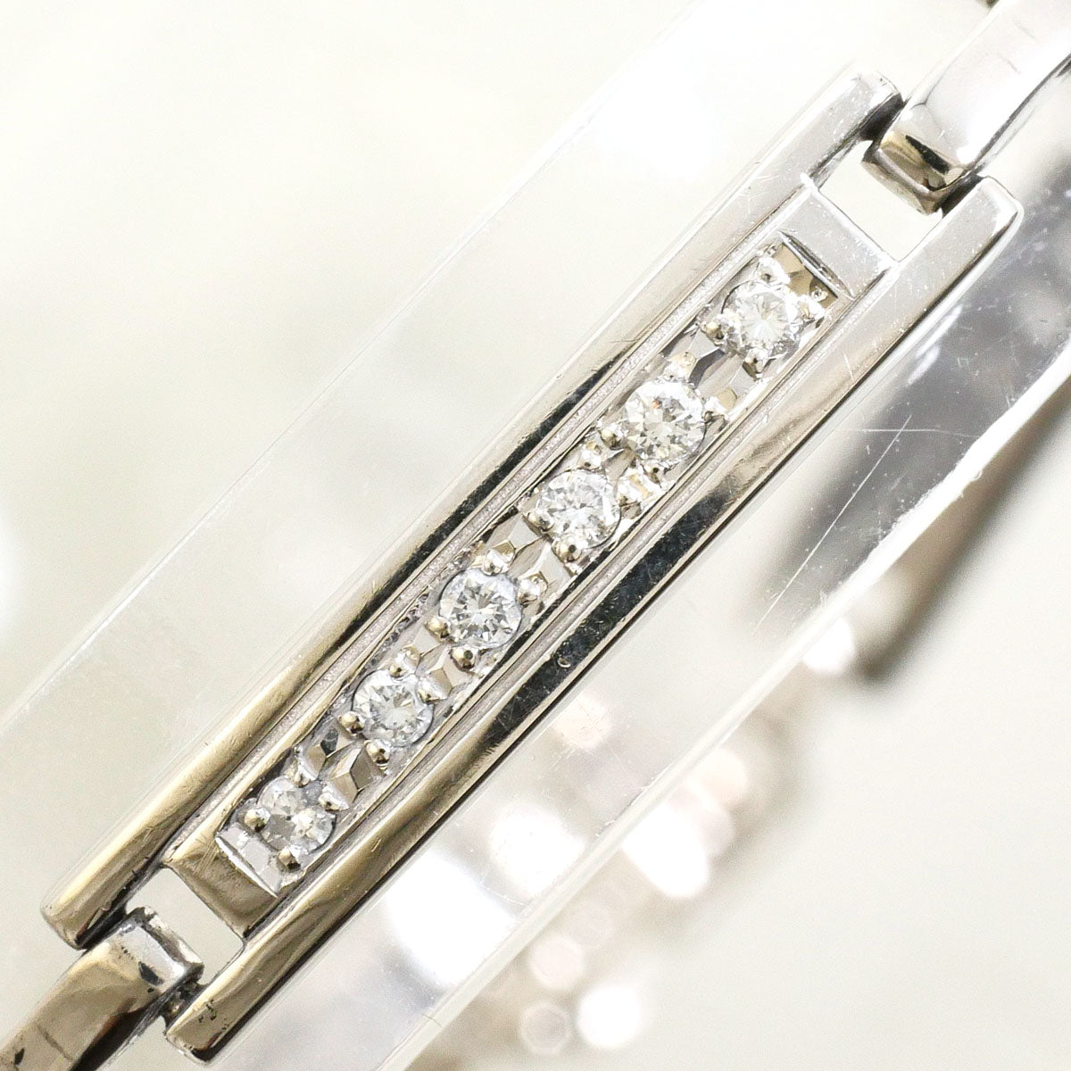 プラチナ ダイヤモンド ブレスレット