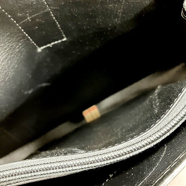 バーバリー ノバチェック キャンバス レザー2wayバッグ