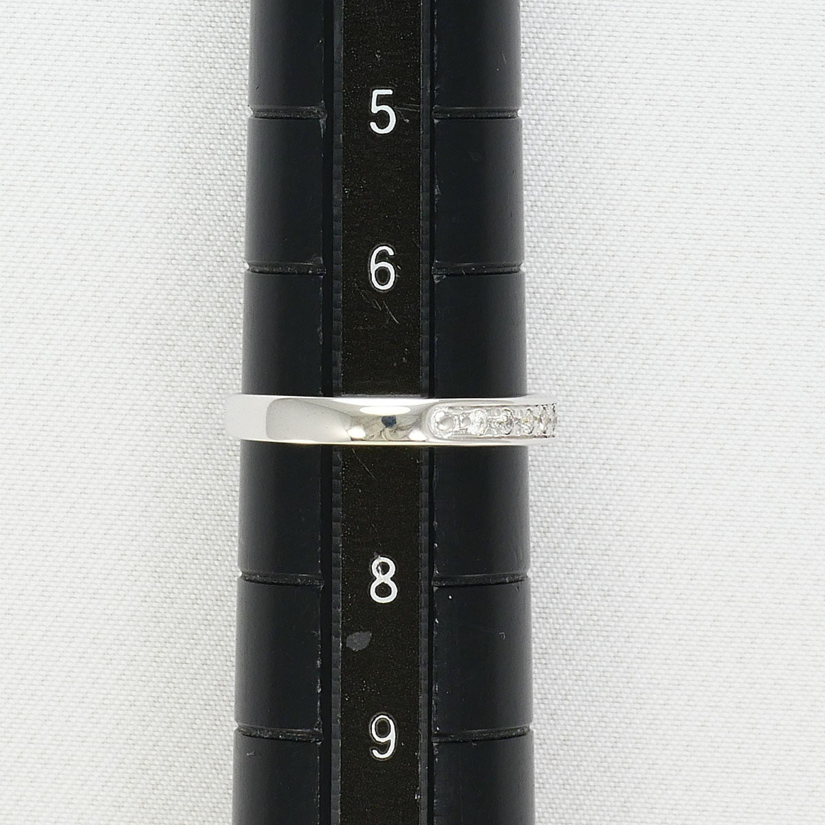 K10ホワイトゴールドダイヤモンドリング