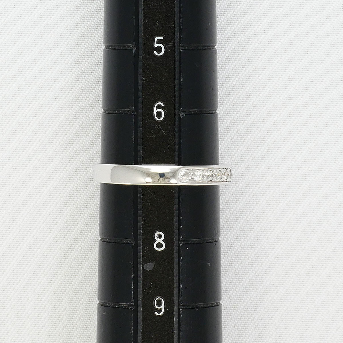 K10ホワイトゴールドダイヤモンドリング