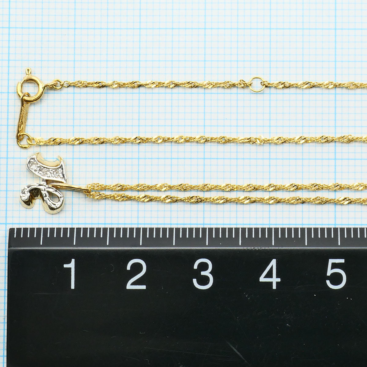 Au750 ダイヤモンド ネックレス