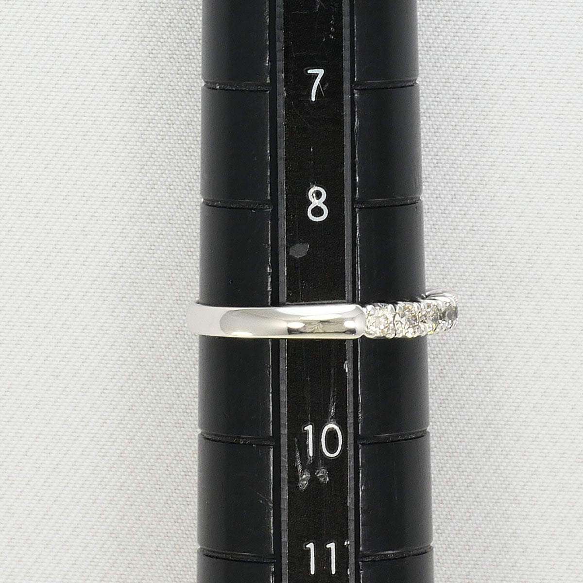 K10ホワイトゴールドダイヤリング