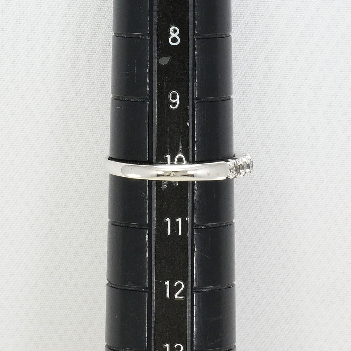 K10ホワイトゴールド ダイヤモンドリング