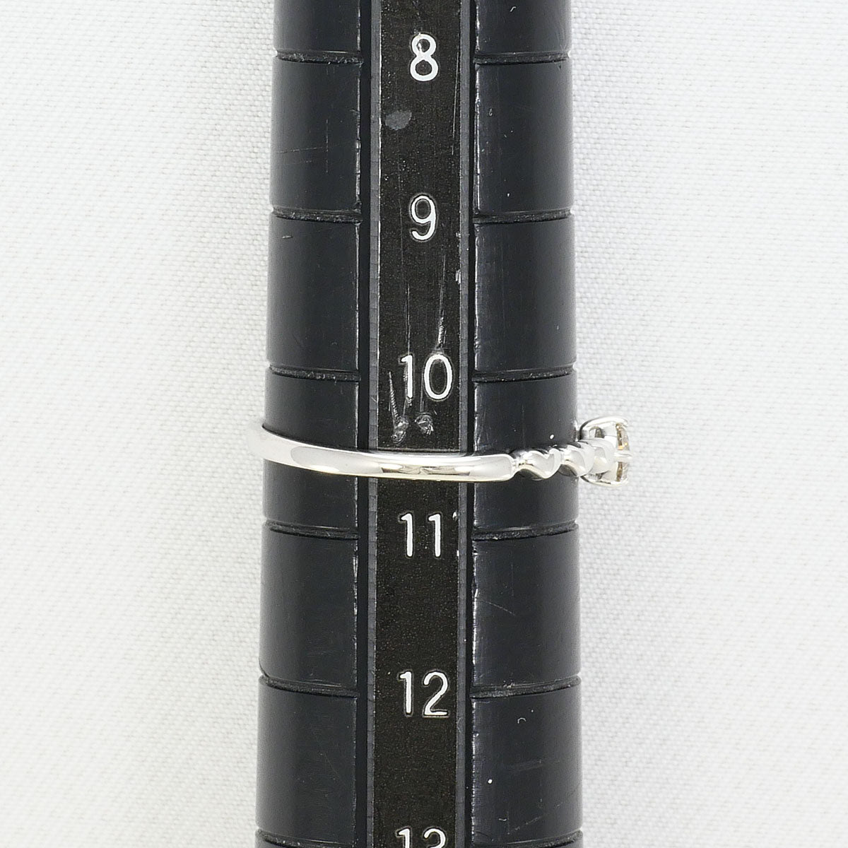 K10ホワイトゴールドダイヤモンドリング