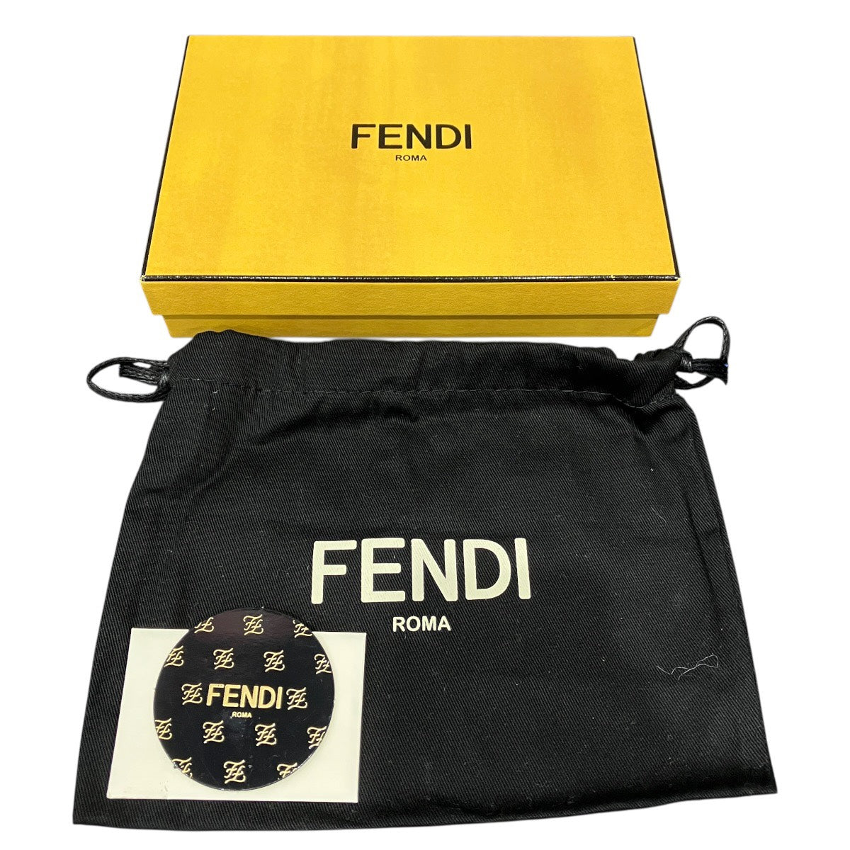 フェンディ レザー長財布