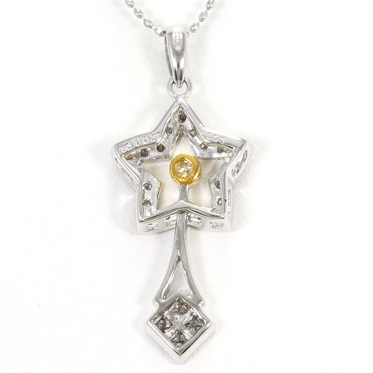 Au750 ダイヤモンドネックレス