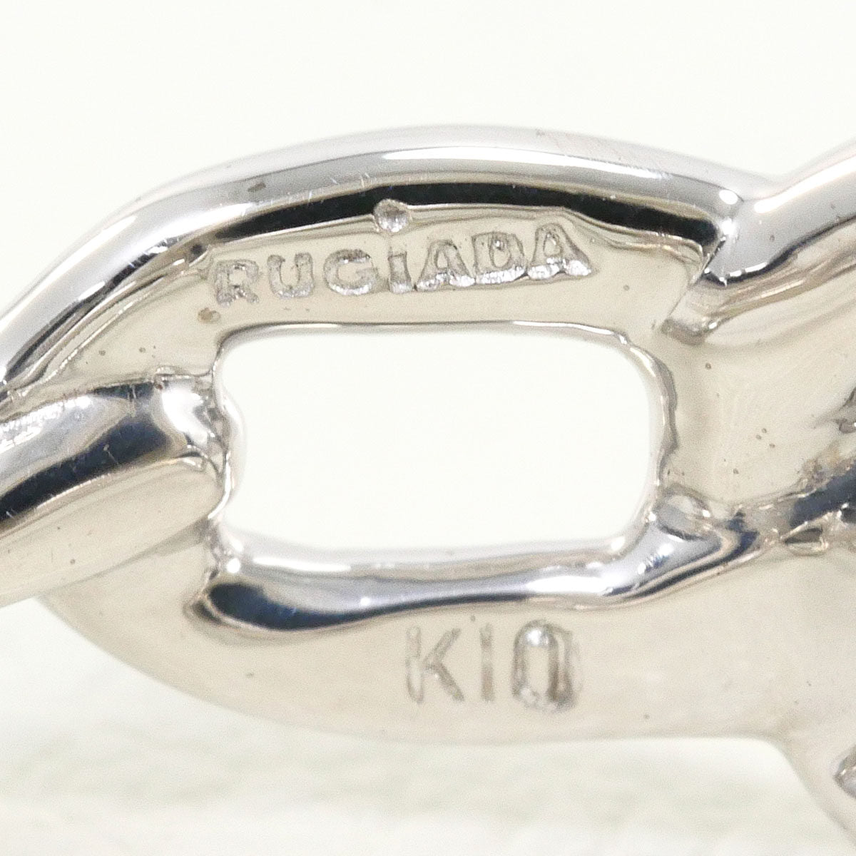ルジアダ K10ホワイトゴールド ダイヤモンド リング