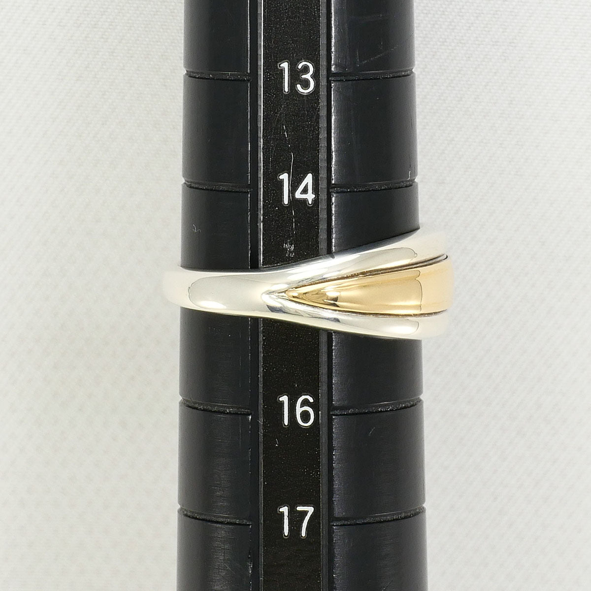 K10イエローゴールドシルバーリング